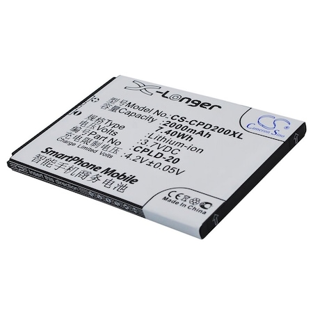 Bsc Preferred Coolpad 8730 8736 8920 2000mAh Mobile Phone Replacement Battery CS-CPD200XL